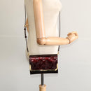 LOUIS VUITTON Monogram Vernis Rossmore PM Bag Amarante M91546 LV Auth BD1774-20