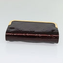 LOUIS VUITTON Monogram Vernis Rossmore PM Bag Amarante M91546 LV Auth BD1774-5