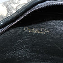 Christian Dior Trotter Canvas Shoulder Bag Black Auth BD1782-14