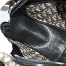 Christian Dior Trotter Canvas Shoulder Bag Black Auth BD1782-18