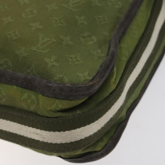 LOUIS VUITTON Monogram Mini Besace Mary Kate Bag TST Khaki M92322 LV Auth BD1787