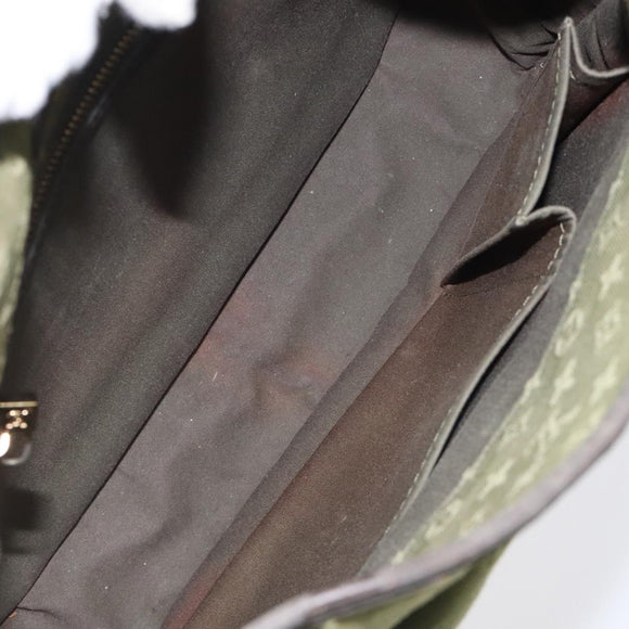 LOUIS VUITTON Monogram Mini Besace Mary Kate Bag TST Khaki M92322 LV Auth BD1787