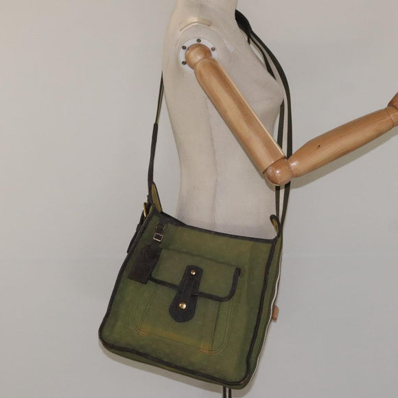 LOUIS VUITTON Monogram Mini Besace Mary Kate Bag TST Khaki M92322 LV Auth BD1787