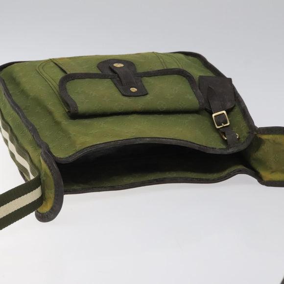 LOUIS VUITTON Monogram Mini Besace Mary Kate Bag TST Khaki M92322 LV Auth BD1787