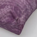 BOTTEGA VENETA INTRECCIATO Tote Bag Nylon Purple Auth BD1795-9
