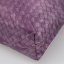 BOTTEGA VENETA INTRECCIATO Tote Bag Nylon Purple Auth BD1795-15
