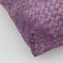 BOTTEGA VENETA INTRECCIATO Tote Bag Nylon Purple Auth BD1795-16