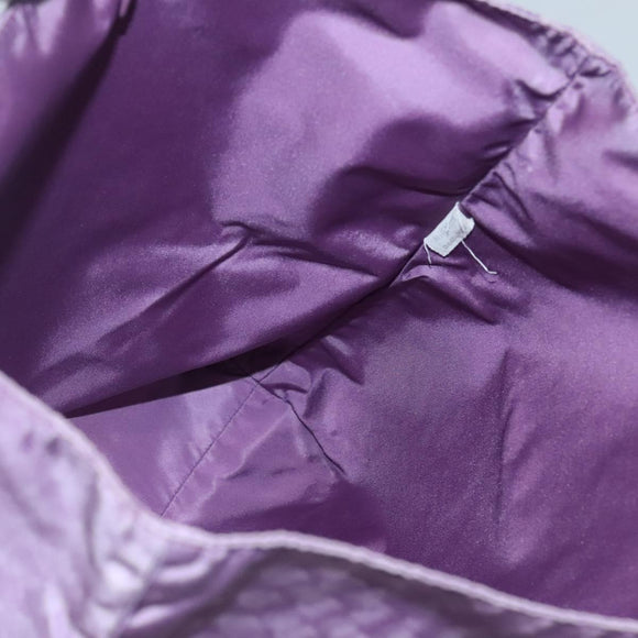 BOTTEGA VENETA INTRECCIATO Tote Bag Nylon Purple Auth BD1795