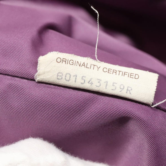 BOTTEGA VENETA INTRECCIATO Tote Bag Nylon Purple Auth BD1795