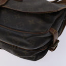 LOUIS VUITTON Monogram Saumur 30 Shoulder Bag M42256 LV Auth BD1799-16