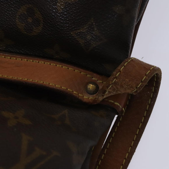 LOUIS VUITTON Monogram Saumur 30 Shoulder Bag M42256 LV Auth BD1799