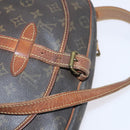 LOUIS VUITTON Monogram Saumur 30 Shoulder Bag M42256 LV Auth BD1799-24