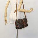 LOUIS VUITTON Monogram Saumur 30 Shoulder Bag M42256 LV Auth BD1799-26
