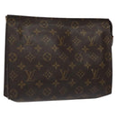LOUIS VUITTON Monogram Poche Toilette 26 Pouch M47542 LV Auth BD1805-1