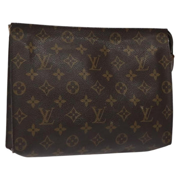 LOUIS VUITTON Monogram Poche Toilette 26 Pouch M47542 LV Auth BD1805
