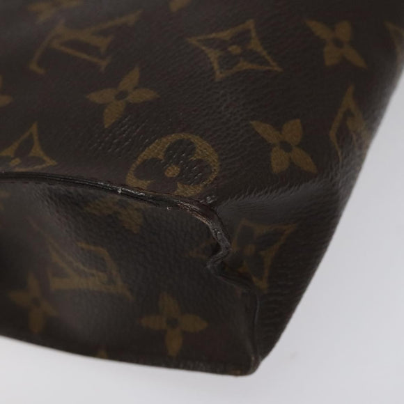 LOUIS VUITTON Monogram Poche Toilette 26 Pouch M47542 LV Auth BD1805