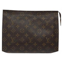 LOUIS VUITTON Monogram Poche Toilette 26 Pouch M47542 LV Auth BD1805-13