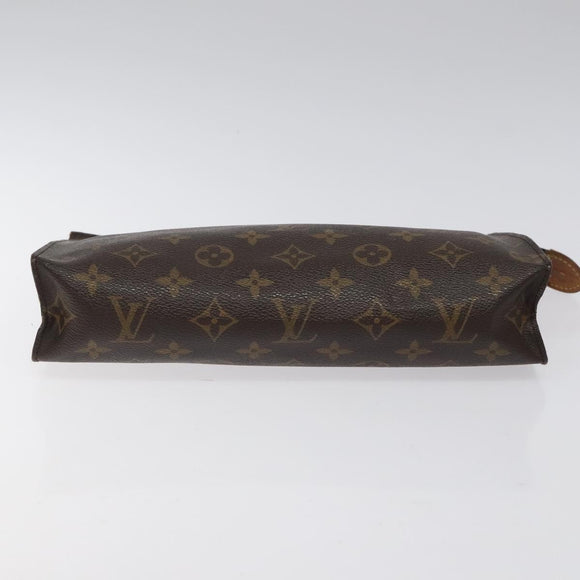 LOUIS VUITTON Monogram Poche Toilette 26 Pouch M47542 LV Auth BD1805