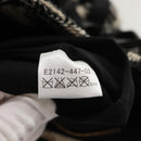 BURBERRY Nova Check Blue Label Tote Bag Wool White Gold Auth BD1813-12