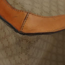 CELINE Macadam Canvas Tote Bag Beige Gold Auth BD1818-17