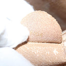 CELINE Macadam Canvas Tote Bag Beige Gold Auth BD1818-12