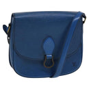 LOUIS VUITTON Epi Saint Cloud GM Shoulder Bag Toledo Blue M52195 LV Auth BD1841-1