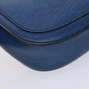 LOUIS VUITTON Epi Saint Cloud GM Shoulder Bag Toledo Blue M52195 LV Auth BD1841-17