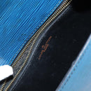 LOUIS VUITTON Epi Saint Cloud GM Shoulder Bag Toledo Blue M52195 LV Auth BD1841-20