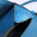 LOUIS VUITTON Epi Saint Cloud GM Shoulder Bag Toledo Blue M52195 LV Auth BD1841-21