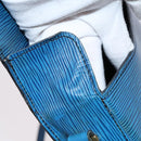 LOUIS VUITTON Epi Saint Cloud GM Shoulder Bag Toledo Blue M52195 LV Auth BD1841-9