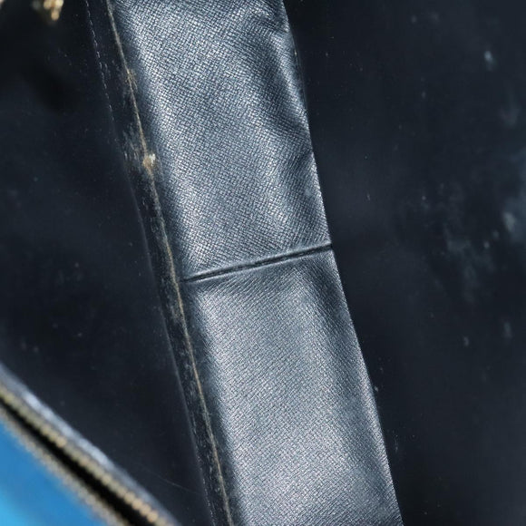 LOUIS VUITTON Epi Saint Cloud GM Shoulder Bag Toledo Blue M52195 LV Auth BD1841