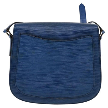 LOUIS VUITTON Epi Saint Cloud GM Shoulder Bag Toledo Blue M52195 LV Auth BD1841 - 0