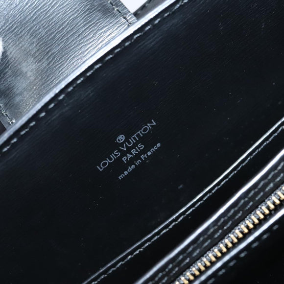 LOUIS VUITTON Epi Capuchin Shoulder Bag Black M52342 LV Auth BD1846