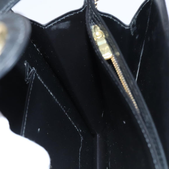 LOUIS VUITTON Epi Capuchin Shoulder Bag Black M52342 LV Auth BD1846