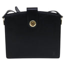 LOUIS VUITTON Epi Capuchin Shoulder Bag Black M52342 LV Auth BD1846-13