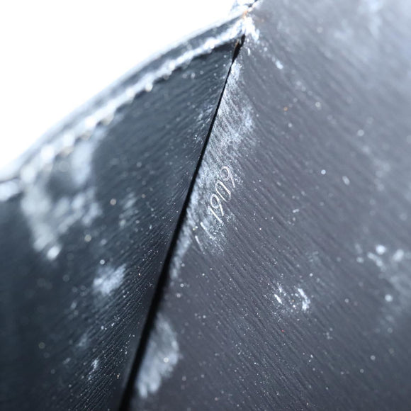 LOUIS VUITTON Epi Capuchin Shoulder Bag Black M52342 LV Auth BD1846