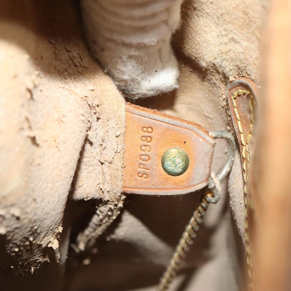 LOUIS VUITTON Monogram Bucket GM Shoulder Bag M42236 LV Auth BD185