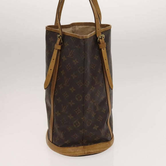 LOUIS VUITTON Monogram Bucket GM Shoulder Bag M42236 LV Auth BD185