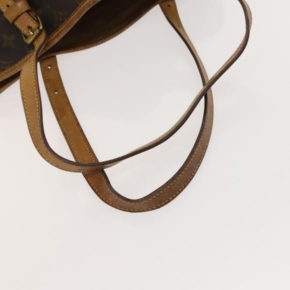 LOUIS VUITTON Monogram Bucket GM Shoulder Bag M42236 LV Auth BD185