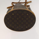 LOUIS VUITTON Monogram Bucket GM Shoulder Bag M42236 LV Auth BD185-5