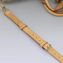 LOUIS VUITTON Damier Azur Keepall Bandouliere 55 Boston Bag N41429 Auth BD1851AV-15