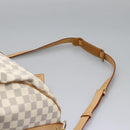 LOUIS VUITTON Damier Azur Keepall Bandouliere 55 Boston Bag N41429 Auth BD1851AV-17