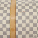 LOUIS VUITTON Damier Azur Keepall Bandouliere 55 Boston Bag N41429 Auth BD1851AV-6