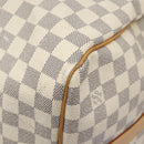 LOUIS VUITTON Damier Azur Keepall Bandouliere 55 Boston Bag N41429 Auth BD1851AV-22