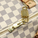 LOUIS VUITTON Damier Azur Keepall Bandouliere 55 Boston Bag N41429 Auth BD1851AV-26