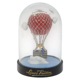LOUIS VUITTON Snow Globe Balloon VIP Only Clear Red LV Auth BD1883 - 0