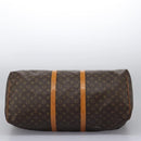 LOUIS VUITTON Monogram Keepall 60 Boston Bag M41422 LV Auth BD1893-6