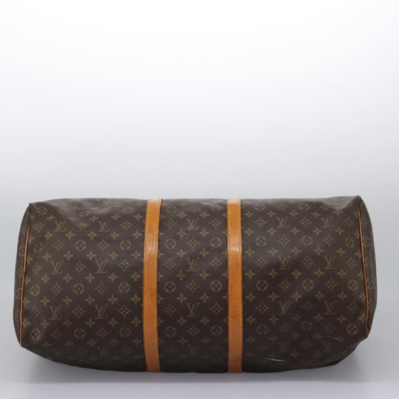 LOUIS VUITTON Monogram Keepall 60 Boston Bag M41422 LV Auth BD1893