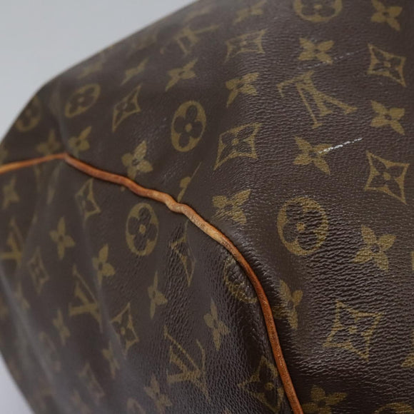 LOUIS VUITTON Monogram Keepall 60 Boston Bag M41422 LV Auth BD1893