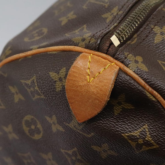 LOUIS VUITTON Monogram Keepall 60 Boston Bag M41422 LV Auth BD1893